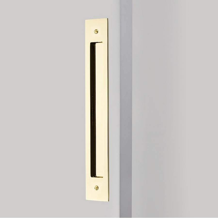 Emtek 221710 Modern Rectangular Flush Pull for Door Pull , 8" C-C