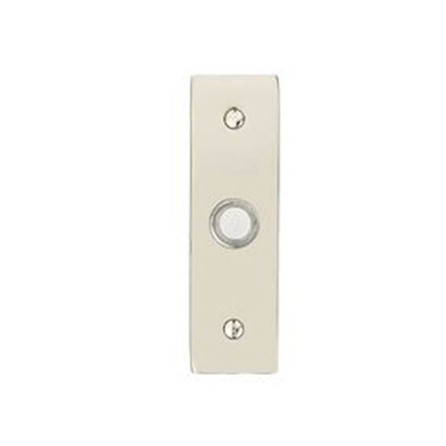 Emtek 2440 Stretto Brass Door Bell 1-1/2" x 5" - Parent