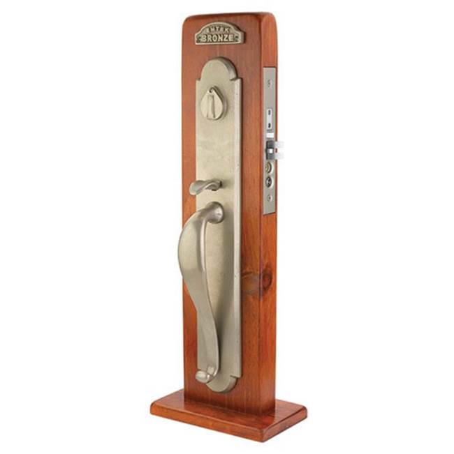 Emtek F13332250HTLH Entryset , F13 , Topeka Mortise , 2-1/2 Backset , Hampton Knob , LH - Parent