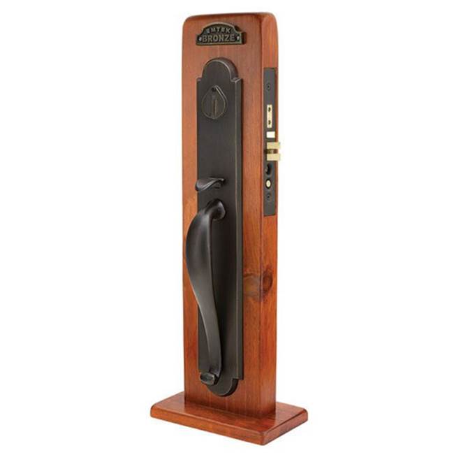 Emtek F20332250BLRH Entryset , F20 , Topeka Mortise , 2-1/2 Backset , Bristol Knob , RH