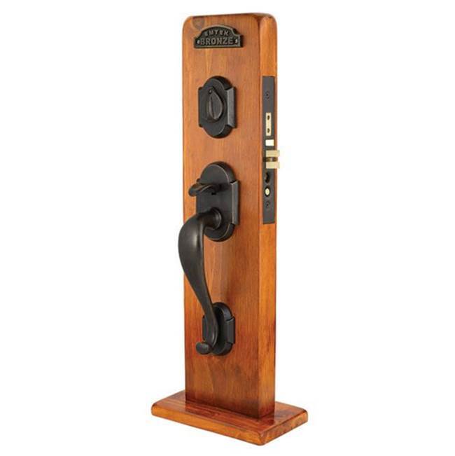 Emtek F13332350CDRH Entryset , F13 , Denver Mortise , 2-1/2 Backset , Cody Lever , RH - Parent