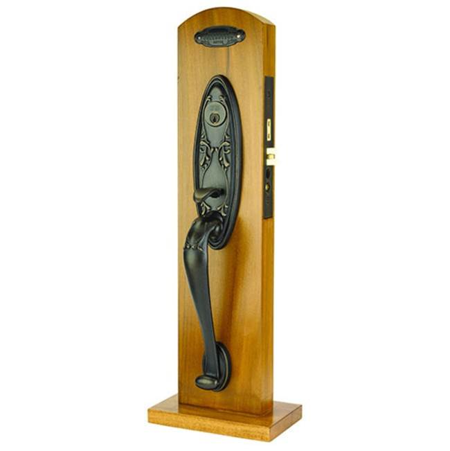Emtek F13333150PARH Entryset , F13 , Da Vinci Mortise , 2-1/2 Backset , Parma Knob , RH - Parent