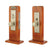 Emtek F13352575BURH Knob x Knob Entryset , F13 , Rectangular Mortise , 2-3/4 Backset , Butte Knob , RH