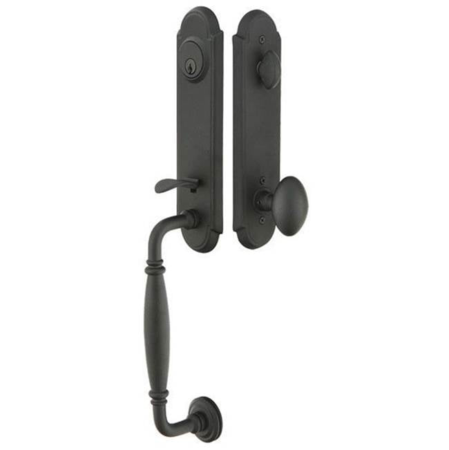 Emtek 460131NLH Dummy , Monolithic with Normandy Grip Tub Entry , Normandy Lever , LH - Parent