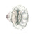Emtek 8521AS Dummy , Rectangular Rosette , Astoria Clear Knob