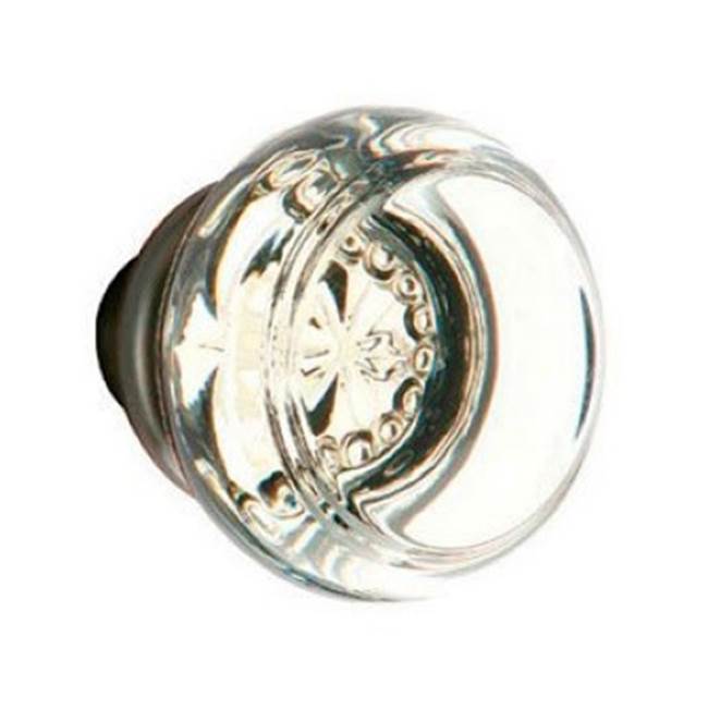 Emtek 8208GT Privacy , No.8 Rosette , Georgetown Crystal Knob