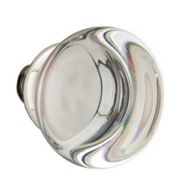 Emtek 8121PC Passage , Rectangular Rosette , Providence Crystal Knob