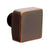 Emtek 5107SQU Passage , Modern Rosette , Square Knob