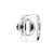 Emtek 8220WS Privacy , Oval Rosette , Windsor Crystal Knob