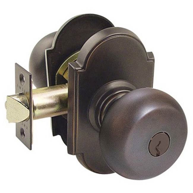 Emtek W5100P Weiser Keyway , Key in Knob Prov.