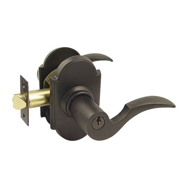 Emtek W5108CRH Weiser Keyway , 8 Ros , Key in Lever C RH