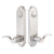 Emtek 5328W 2-PT Lock Key in Knob/ Lever Double Cyl , Annapolis Plate , Waverly Knob