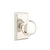 Emtek C8121P Concealed , Passage , Rectangular Rosette , Providence Knob