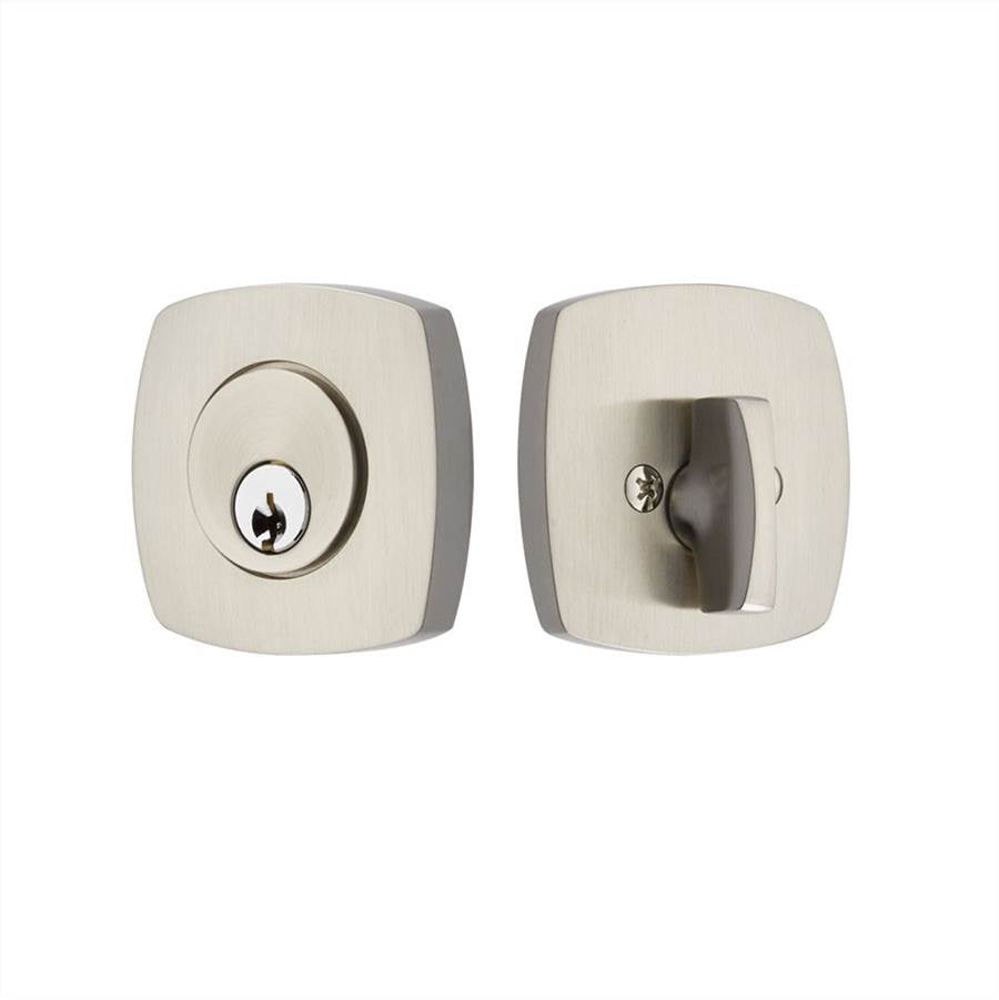 Emtek W8326 Weiser Keyway , Urban Modern Deadbolt , Double Cylinder