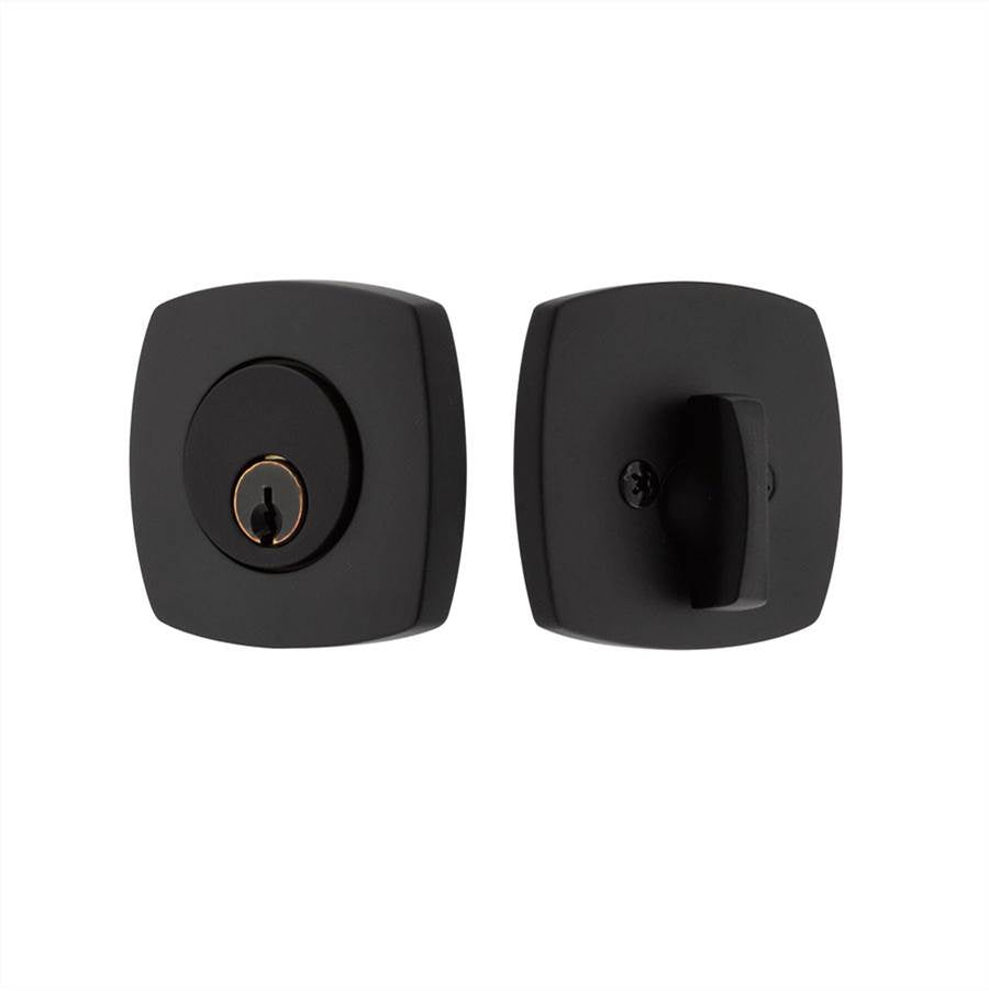 Emtek W8326 Weiser Keyway , Urban Modern Deadbolt , Double Cylinder
