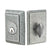 Emtek W8463 Weiser Keyway , Deadbolt , Single , Stl No.3Rose - Parent