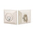 Emtek 8378 Brass Quincy Rose Deadbolt , Dbl