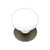 Emtek Porcelain Cabinet Knob , Ice White