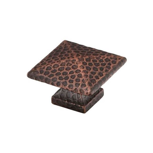 Emtek Arts And Crafts Square Dimpled Knob - Parent