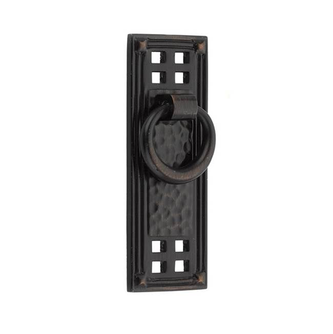 Emtek 86042 Hammered Vertical Ring Pull , 1-1/2" C-C - Parent
