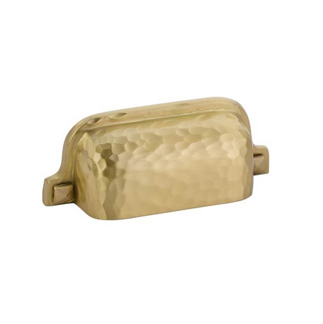 Emtek 86049 Hammered Bin Pull , 3" C-C