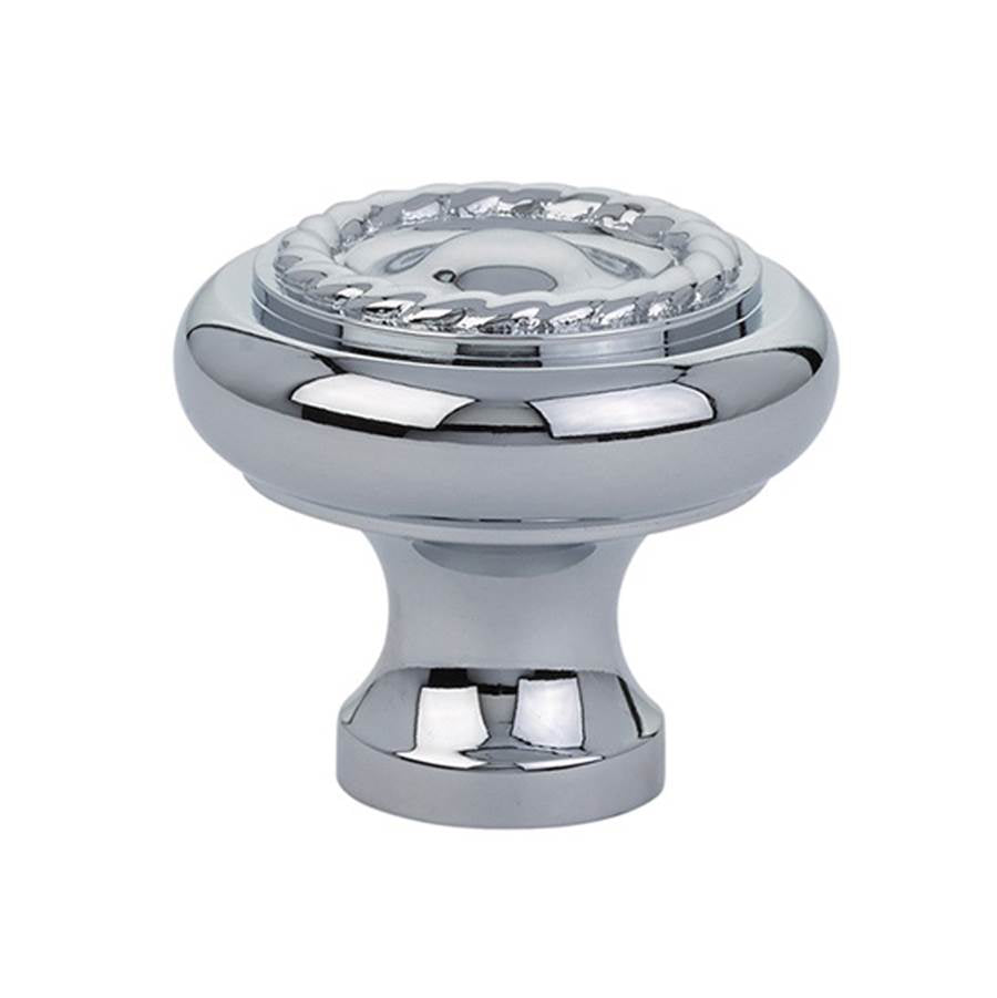Emtek Cabinet Knob , Brass Rope