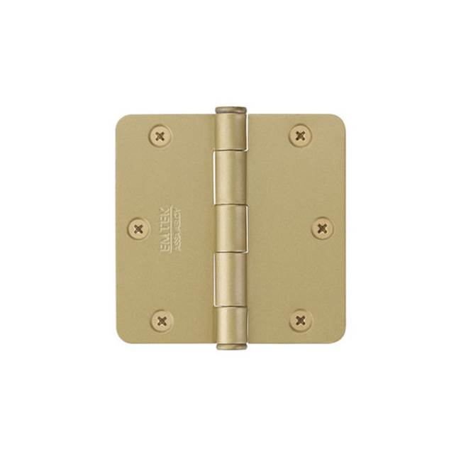Emtek 91023 9100 Stl Hinge , SD , 1/4"RdCr , 3.5