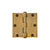 Emtek 92013 9200 Stl Hinge , HD , SqCr , 3.5"
