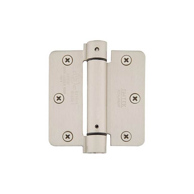 Emtek 95023 Spring Hinge , 1/4R , 3.5