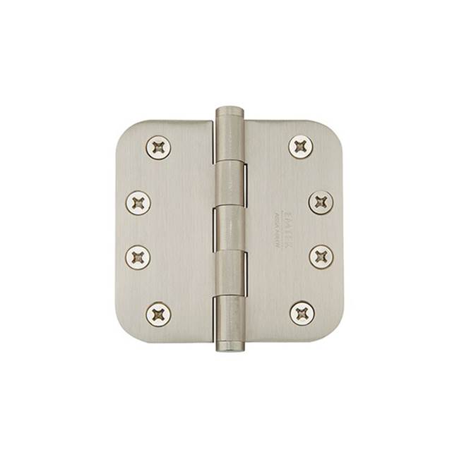 Emtek 96234 9600 Brass Hinge , HD , 5/8"RdCr , 4x4"