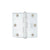Emtek 96223 9600 Brass Hinge , HD , 1/4"RdCr , 3.5x3.5"