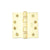 Emtek 96414 9600 Brass Hinge , BB , SqCr , 4x4"
