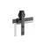 Emtek B110205.SP.CL.DD Barn Door , Classic , Face Mount , 5" , Spoked Wheel , Classic Fastener , Double Door