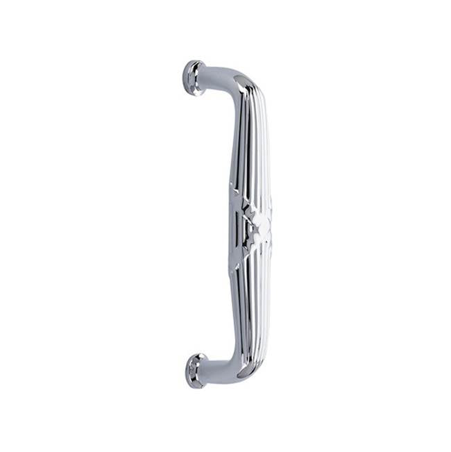 Emtek CS86080 Concealed Surface Mount , 8" Door Pull , Ribbon and Reed Style