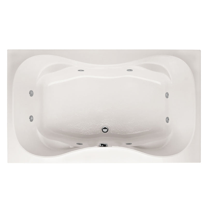 Hydro Systems EVA7242AWP Evansport 72 X 42 Acrylic Whirlpool Jet Tub System