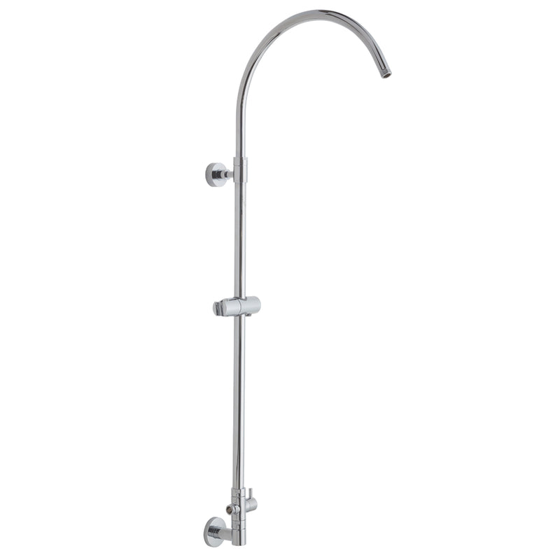 Jaclo EXP-HSD Subway Line Hoop Exposed Pipe With Handheld Slider & Diverter - Parent