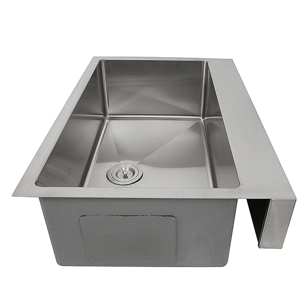 Nantucket Sinks EZApron30 Patented Design Stainless Steel Apron Sink