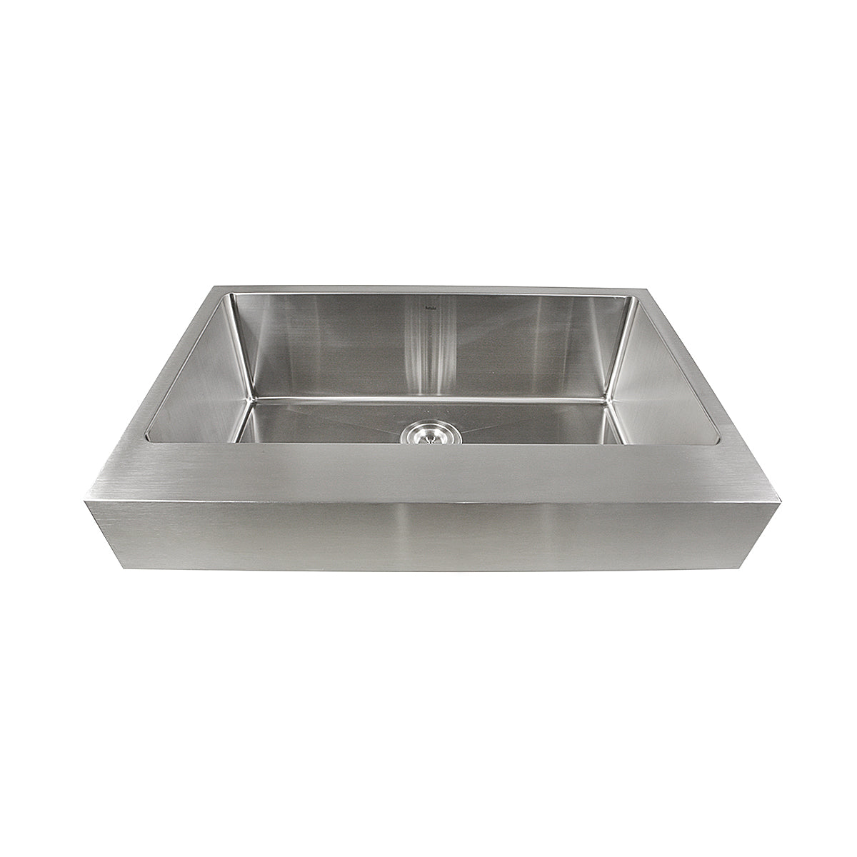 Nantucket Sinks Single Bowl Undermount Stainless Steel Kitchen Sink Apron Front