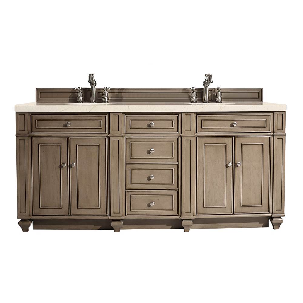 James Martin Bristol 72" Double Vanity Cabinet