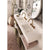 Quare design FR6122M2L 61x22x9/16" frame countertop for vanity texture smooth double sinks with backsplash and universal valve click-clack chrome - Parent