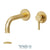 Tenzo F-ALY14-W Trim For Alyss Wall Mount Lavatory Faucet 2 Plates With Drain - Parent