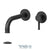 Tenzo F-ALY14-W Trim For Alyss Wall Mount Lavatory Faucet 2 Plates With Drain