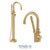 Tenzo F-ALY52 Trim For Alyss Floor Mount 3 Piece Tub Filler - Parent