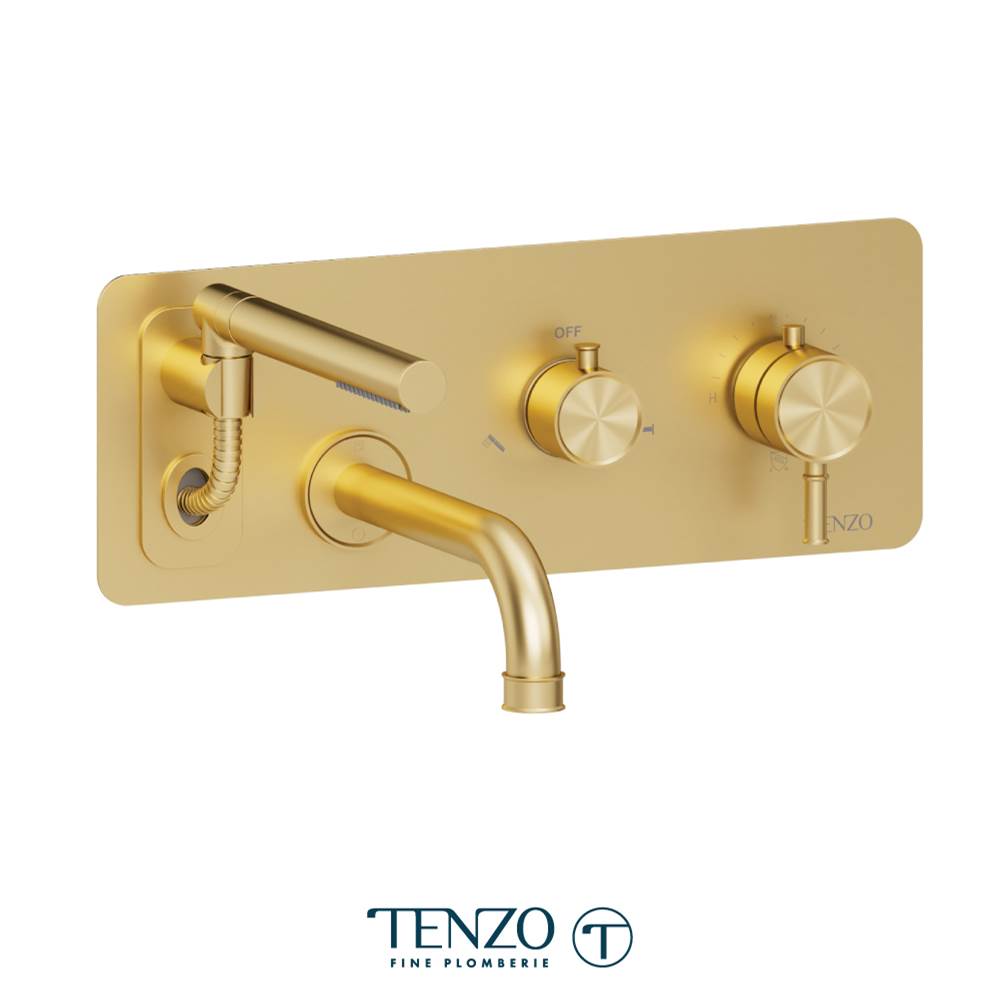 Tenzo F-ALYT73 Trim For Wall Mount Tub Faucet With Retractable Hose - Parent