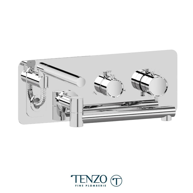 Tenzo F-ALYT74 Trim For Wall Mount Tub Faucet With Swivel Spout