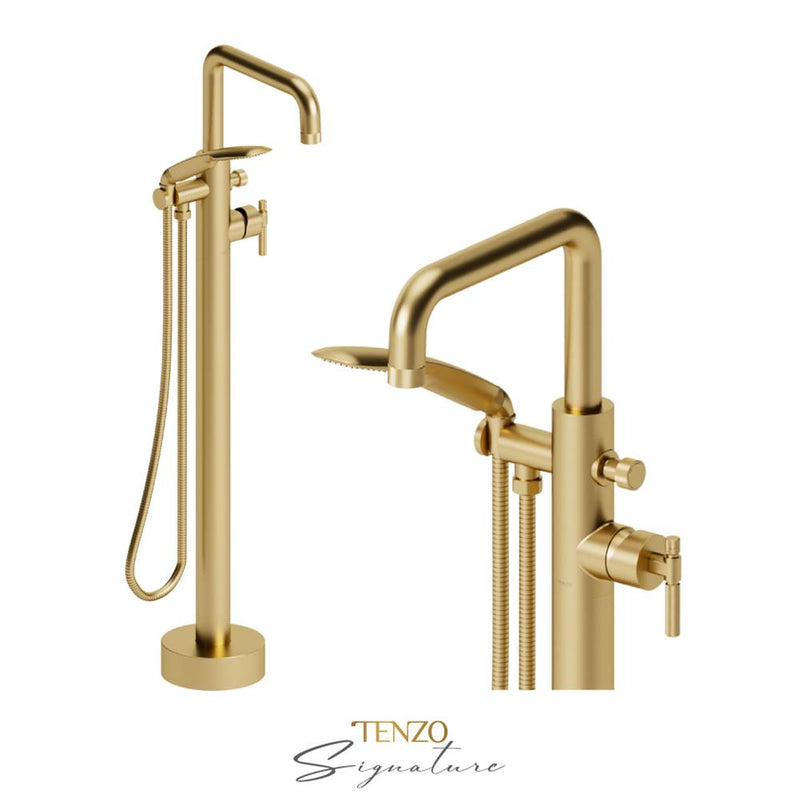 Tenzo F-BE52-F Trim For Bellacio-F Floor Mount Tub Filler - Parent