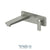 Tenzo F-DE15 Trim For Delano Wall Mount Lavatory Faucet 1 Plate