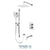 Tenzo F-DET33-501115 Trim For Delano T-Box Kit 3 Functions Thermo