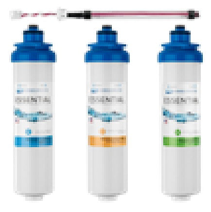 Environmental Water Systems F.SET.DWS-UV Drinking Water Systems Filter Replacement Set For DWS-UV Model