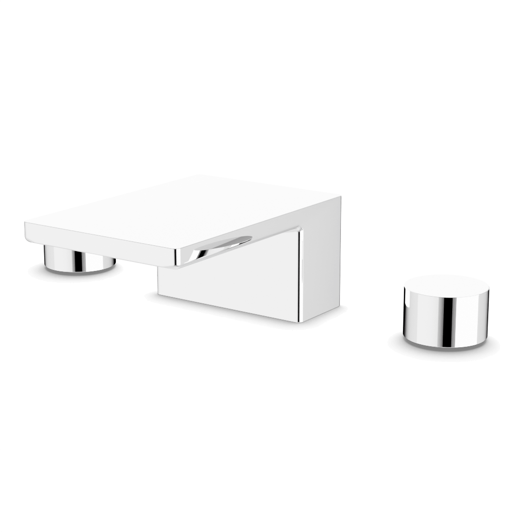 Artos F302-9 Otella 3-Hole Deck Mount Waterfall Tub Filler
